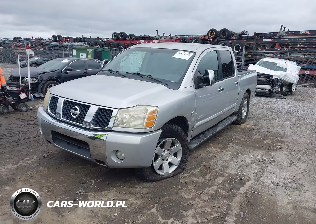 2004 Nissan Titan Le VIN:1N6AA07A74N555050 - 2