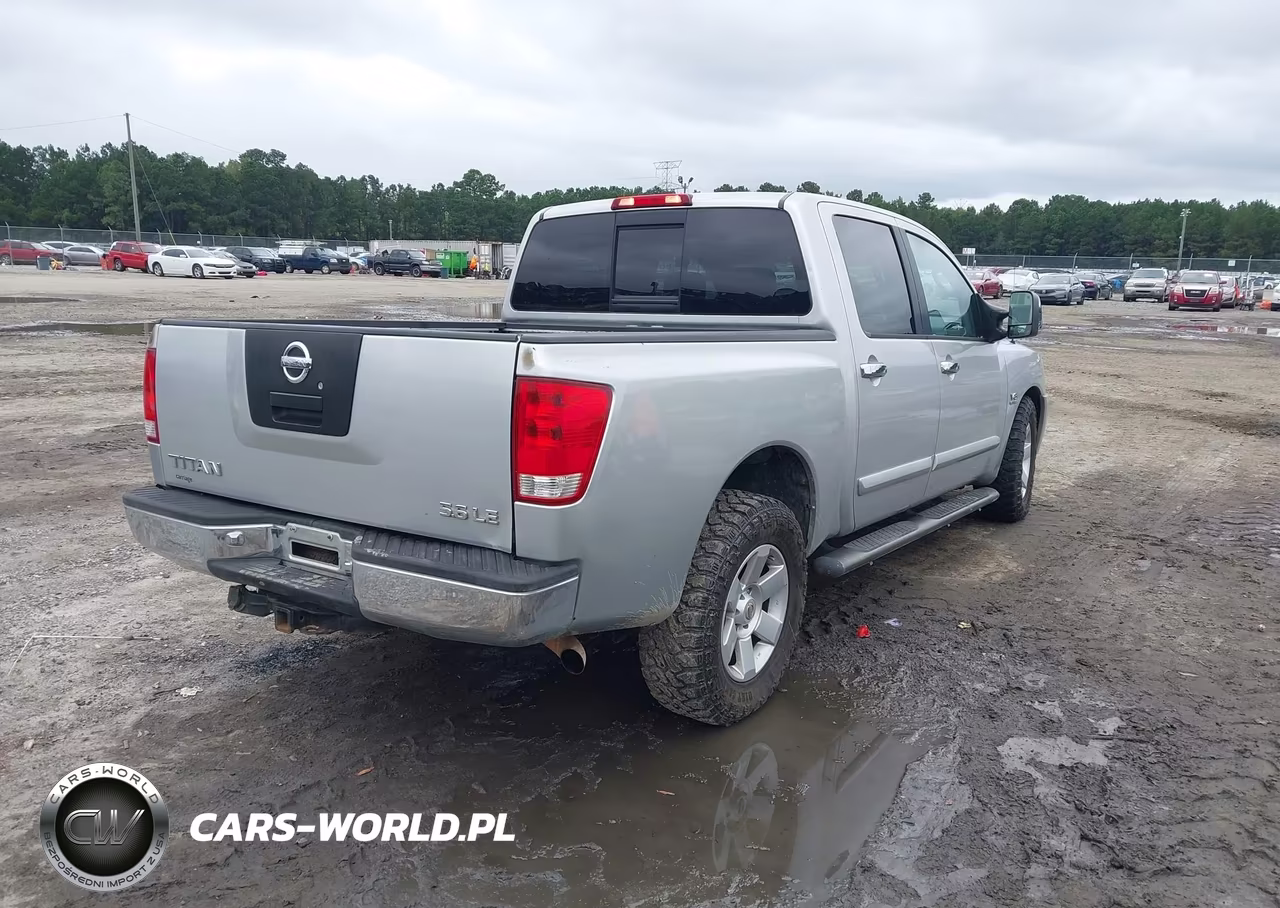 2004 Nissan Titan Le VIN:1N6AA07A74N555050 - 4