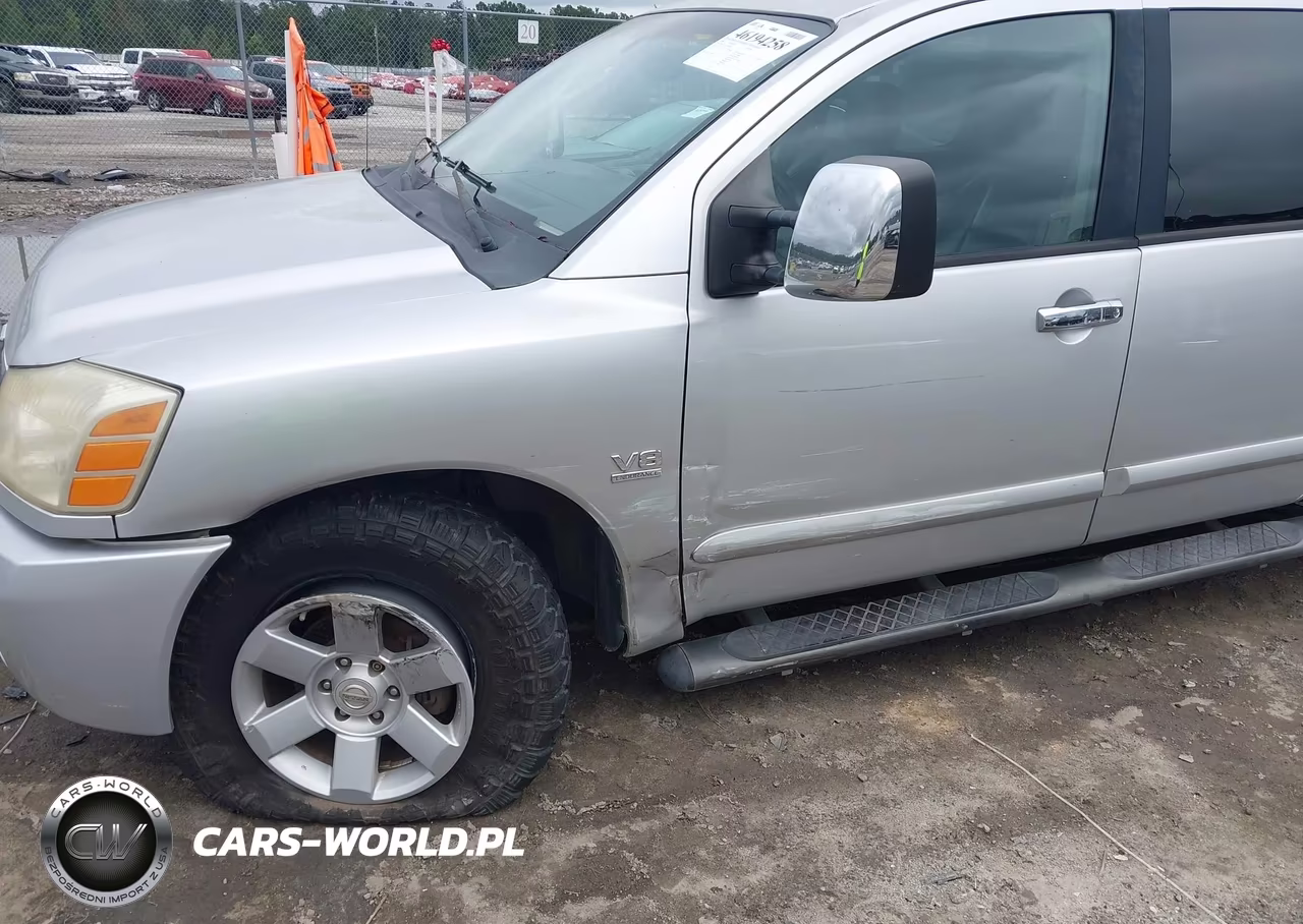 2004 Nissan Titan Le VIN:1N6AA07A74N555050 - 6