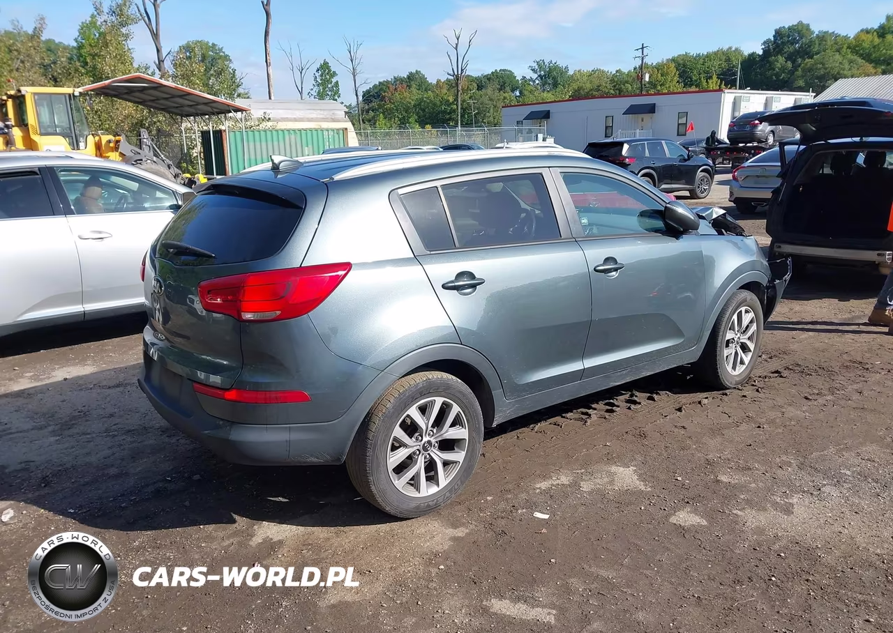 2015 Kia Sportage Lx VIN:KNDPB3ACXF7700174 - 4