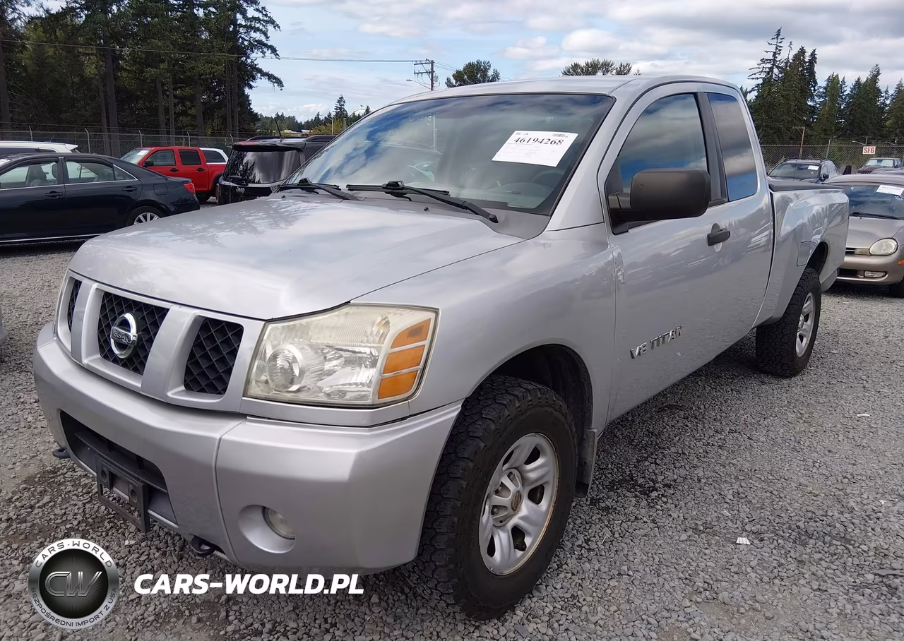 2006 Nissan Titan Xe VIN:1N6AA06B96N529370 - 2