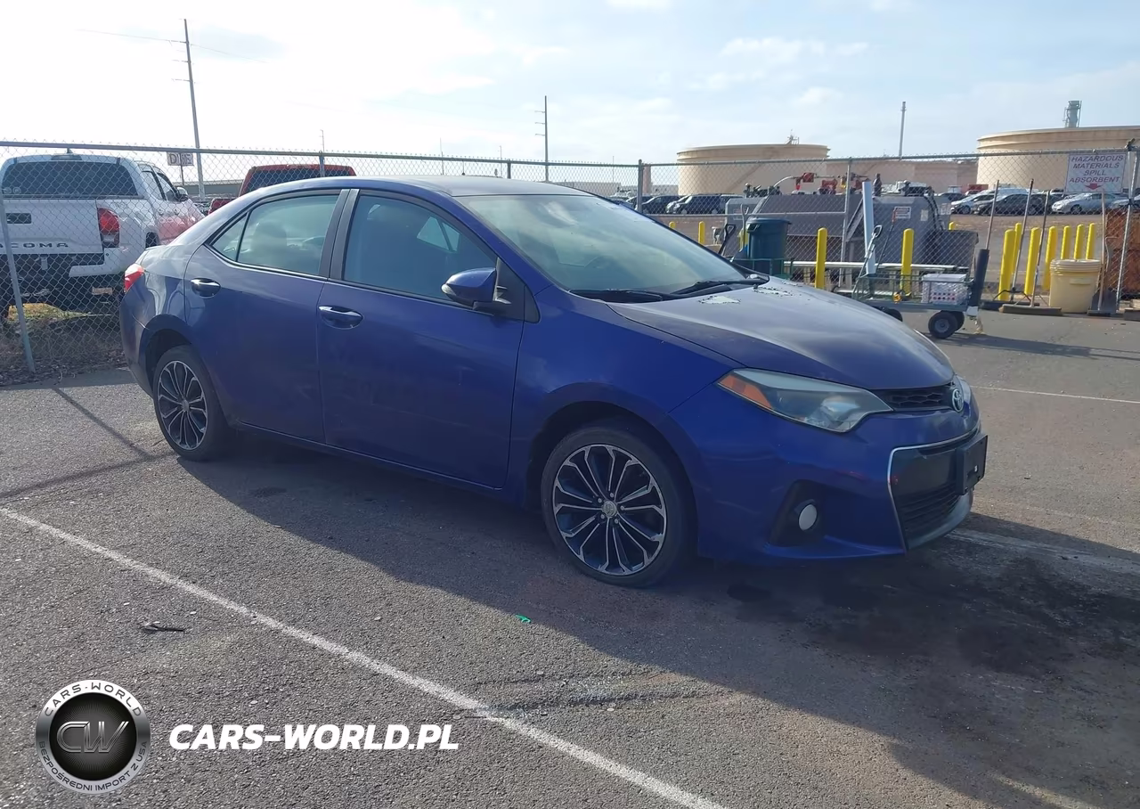 2014 Toyota Corolla S-S Plus-S Premium