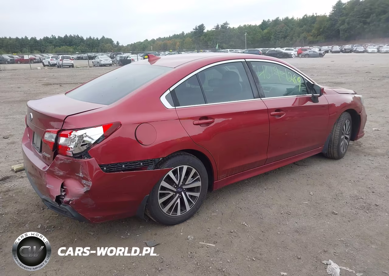 2019 Subaru Legacy 2.5I Premium VIN:4S3BNAF66K3015311 - 4