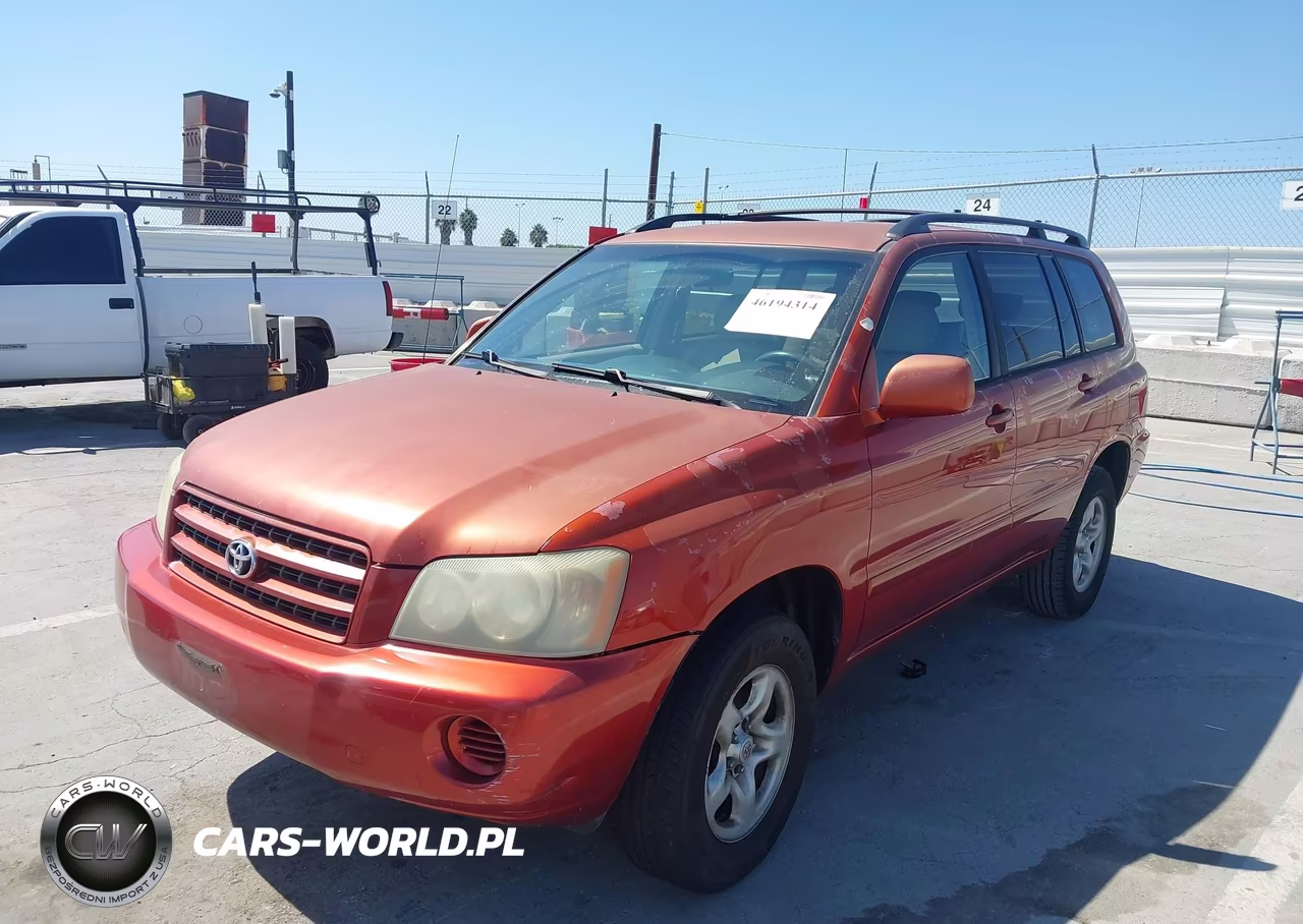 2003 Toyota Highlander V6 VIN:JTEHF21A430101384 - 2