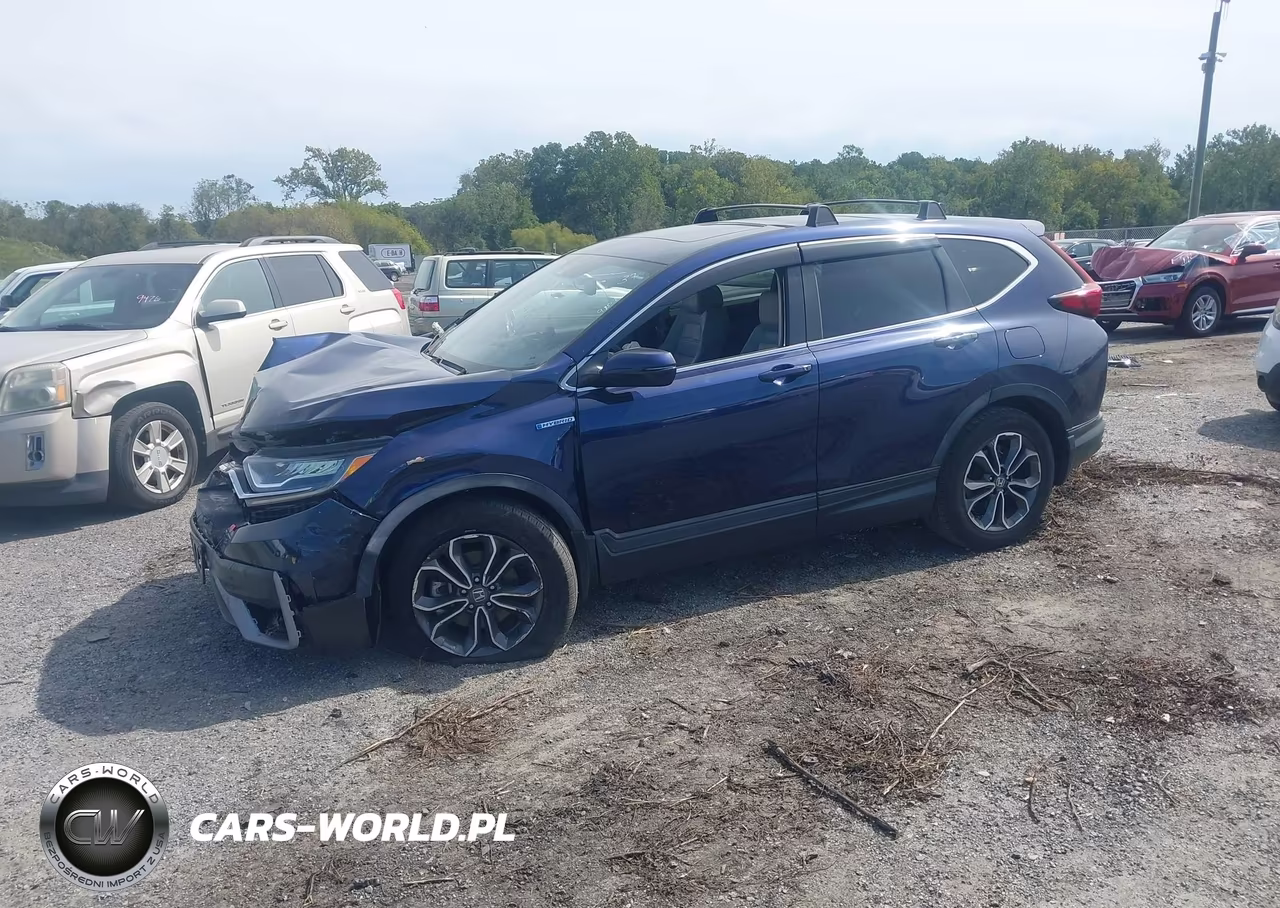 2021 Honda Cr-V Hybrid Ex-L VIN:7FART6H85ME006691 - 2