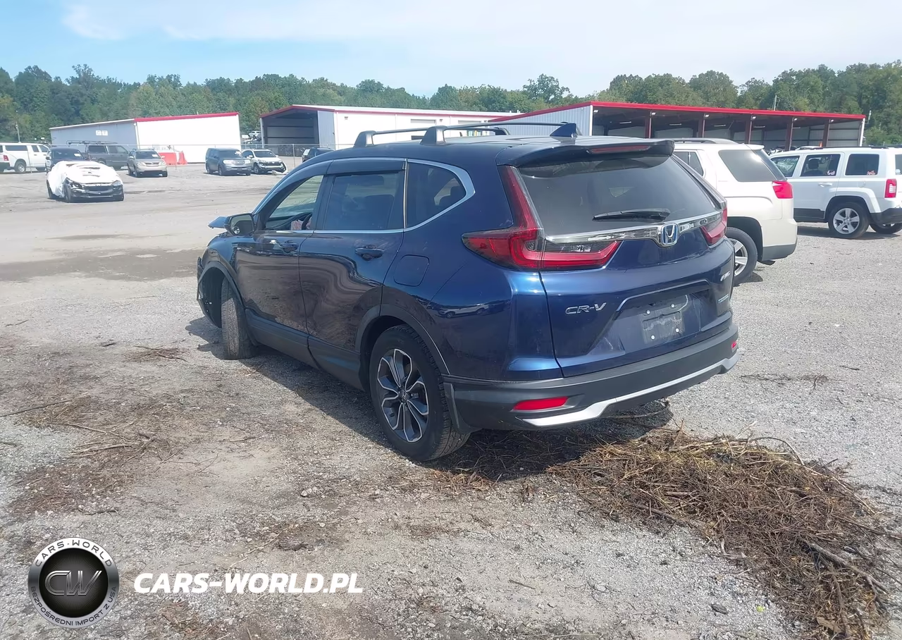 2021 Honda Cr-V Hybrid Ex-L VIN:7FART6H85ME006691 - 3