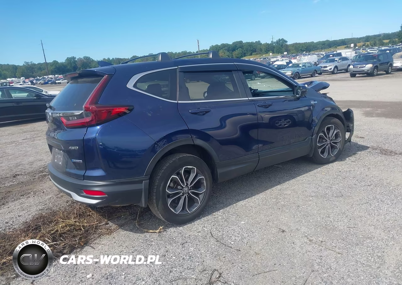 2021 Honda Cr-V Hybrid Ex-L VIN:7FART6H85ME006691 - 4