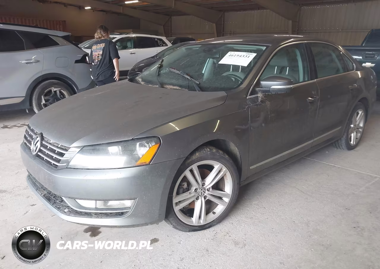2013 Volkswagen Passat Tdi Sel Premium VIN:1VWCN7A34DC002058 - 2