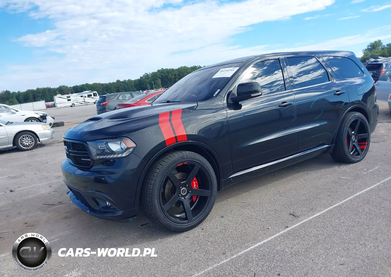 2017 Dodge Durango R-T Awd VIN:1C4SDJCT0HC907897 - 2