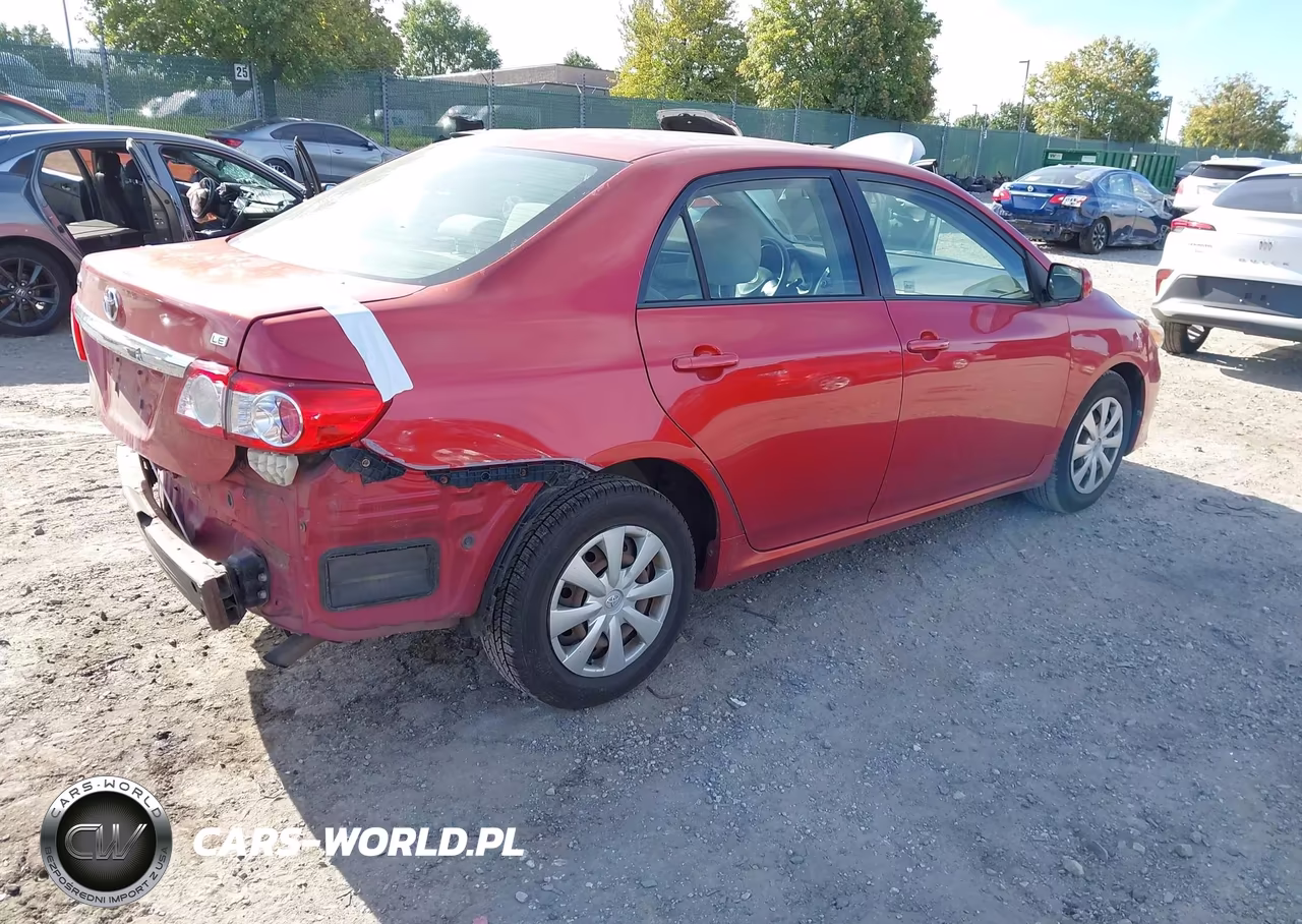 2011 Toyota Corolla Le VIN:JTDBU4EE1B9126729 - 4