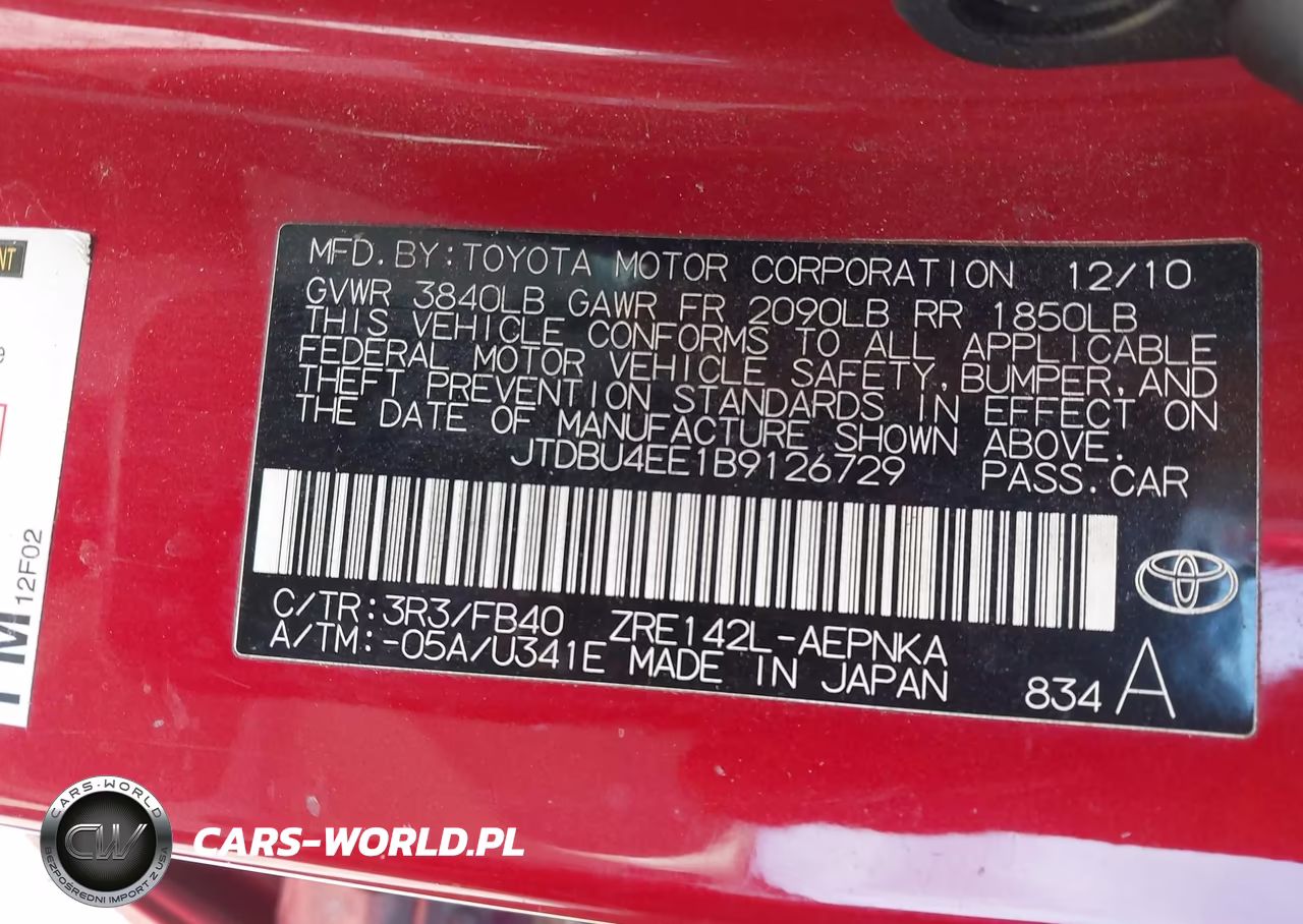 2011 Toyota Corolla Le VIN:JTDBU4EE1B9126729 - 9