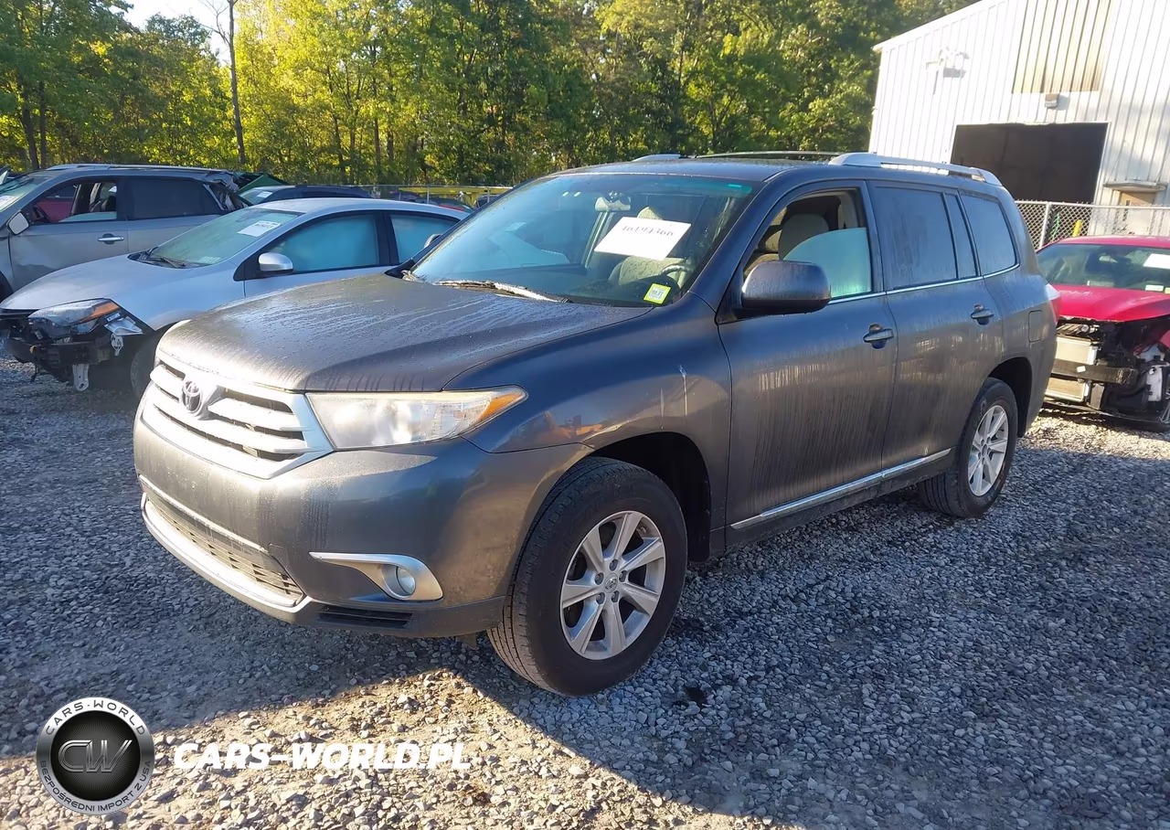 2012 Toyota Highlander Base V6 VIN:5TDBK3EH0CS113161 - 2