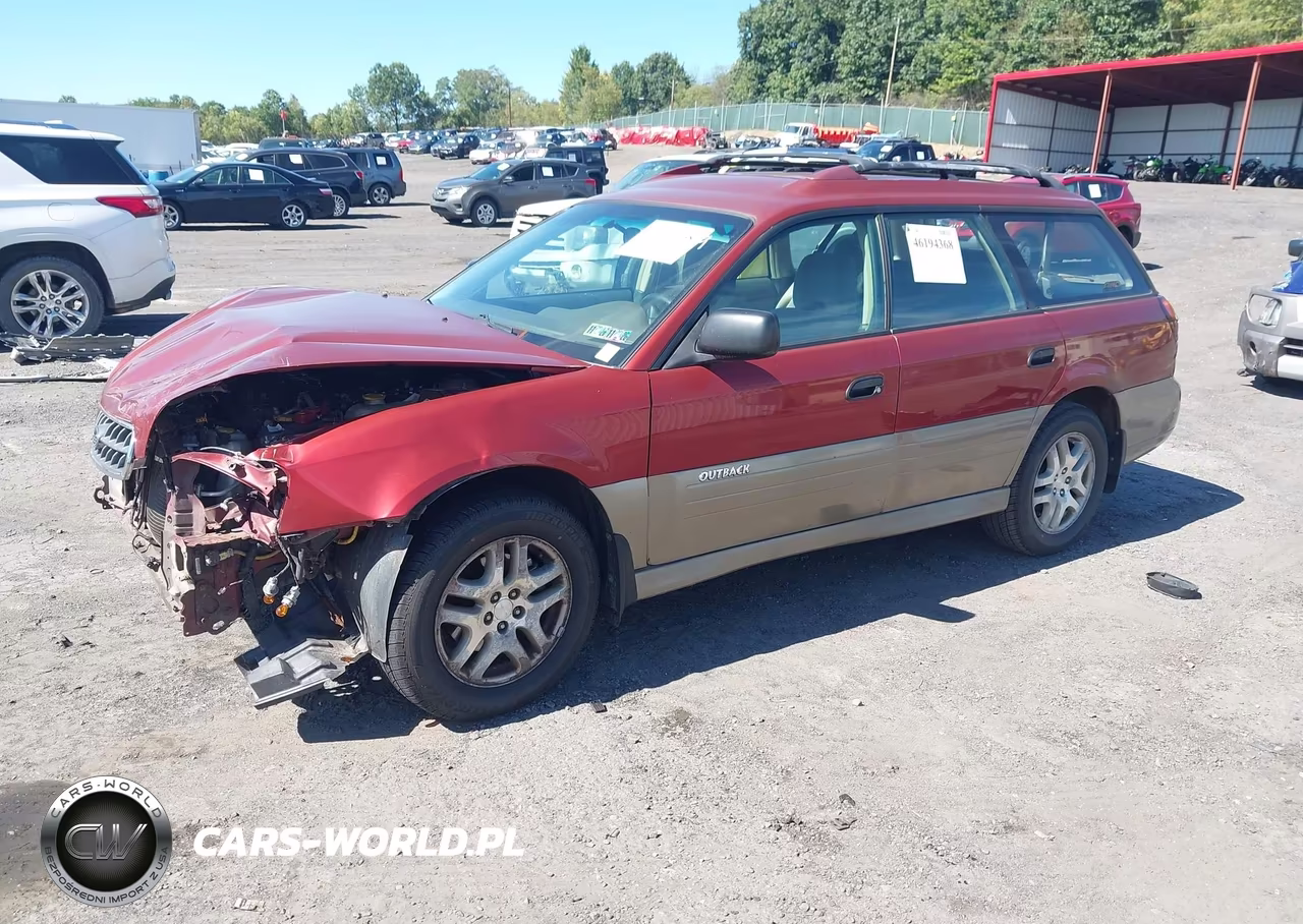 2004 Subaru Outback VIN:4S3BH675647618491 - 2