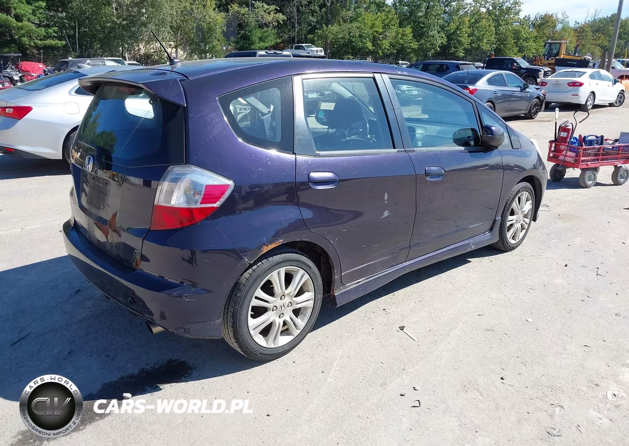 2010 Honda Fit Sport VIN:JHMGE8H49AC029338 - 4