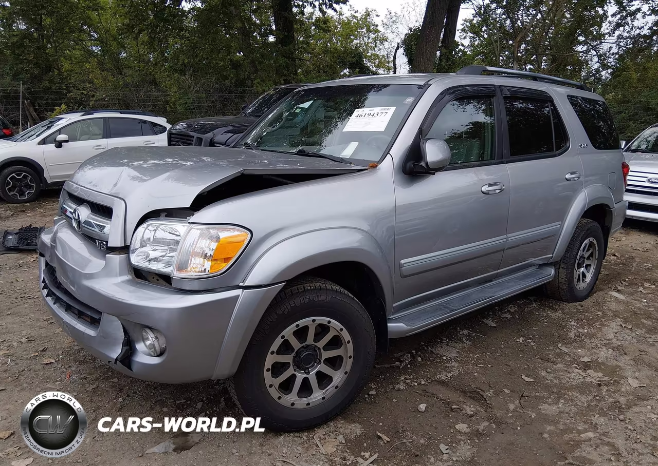 2006 Toyota Sequoia Sr5 V8 VIN:5TDZT34A86S276614 - 2