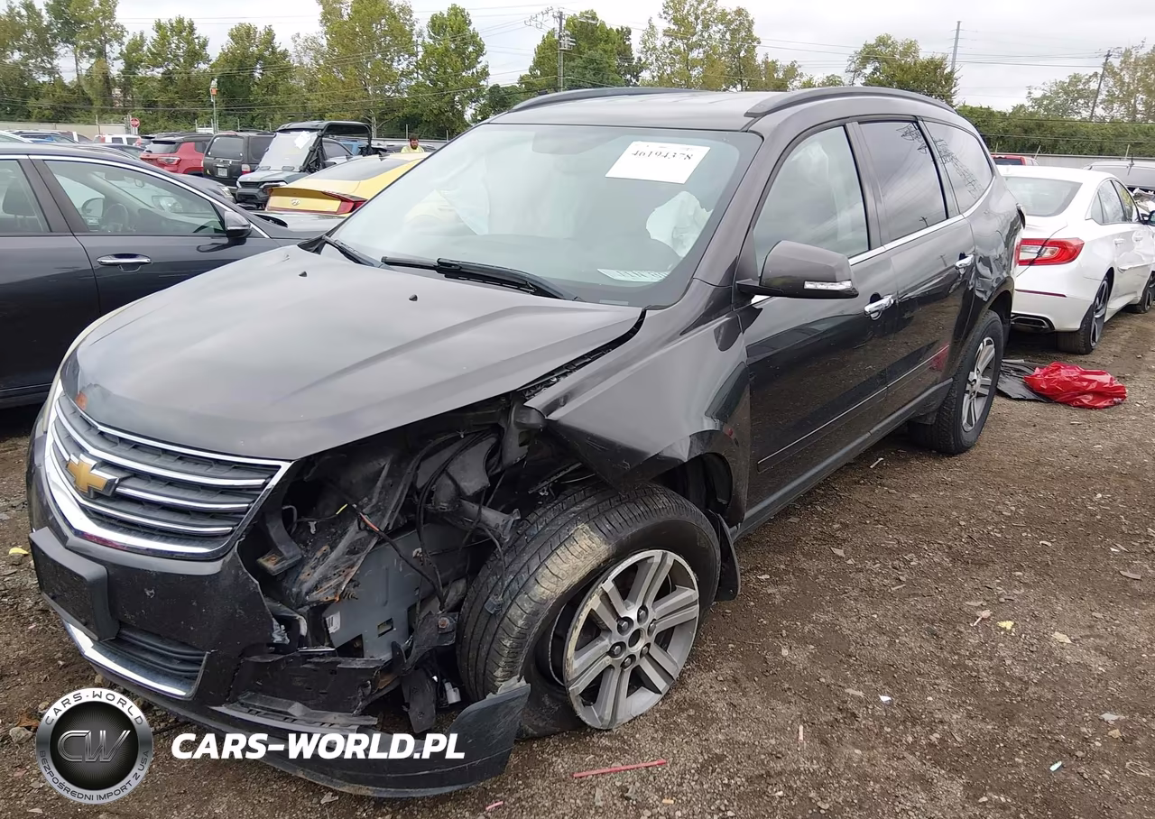 2015 Chevrolet Traverse 2Lt VIN:1GNKVHKD1FJ116844 - 2