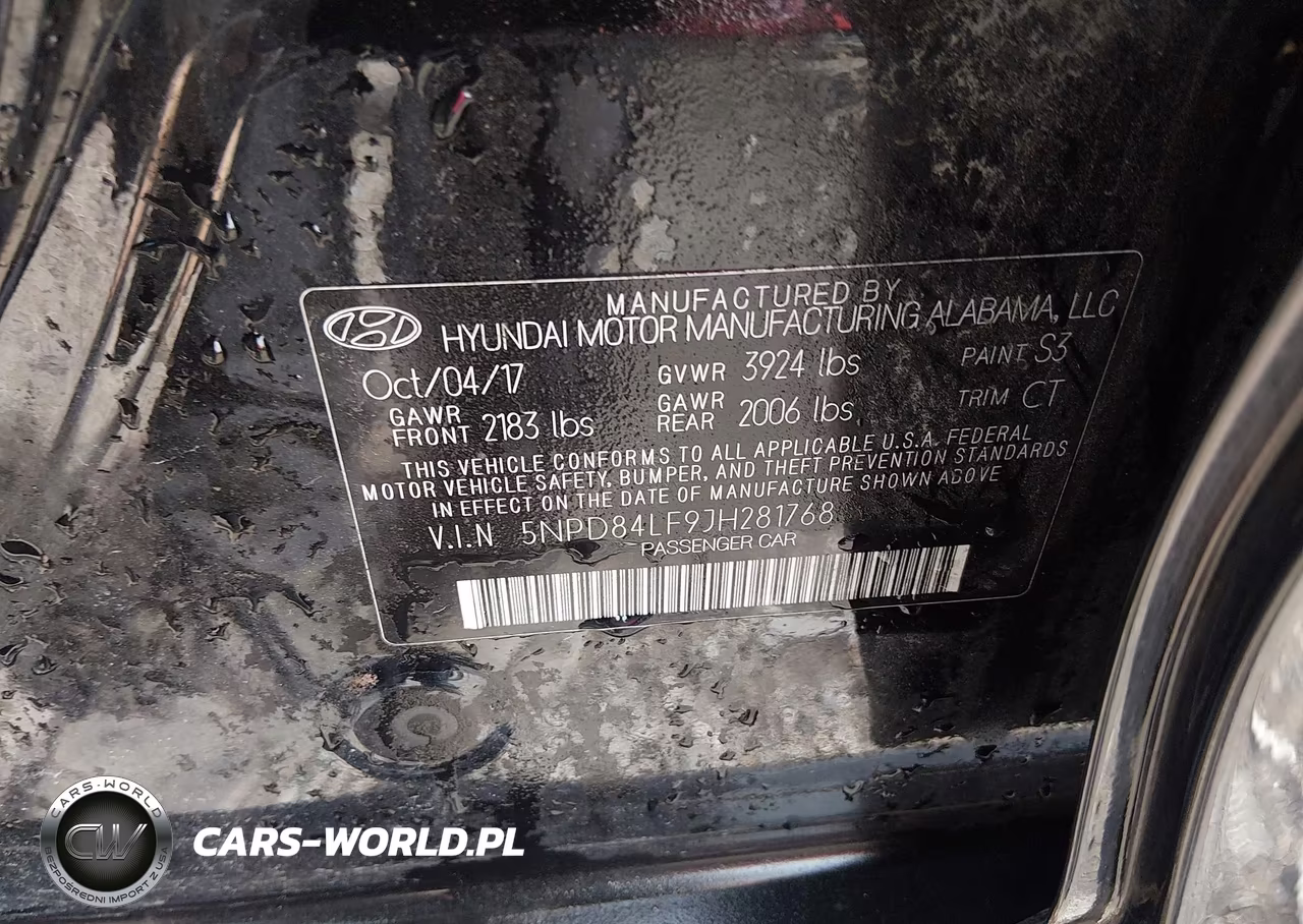2018 Hyundai Elantra Sel VIN:5NPD84LF9JH281768 - 9