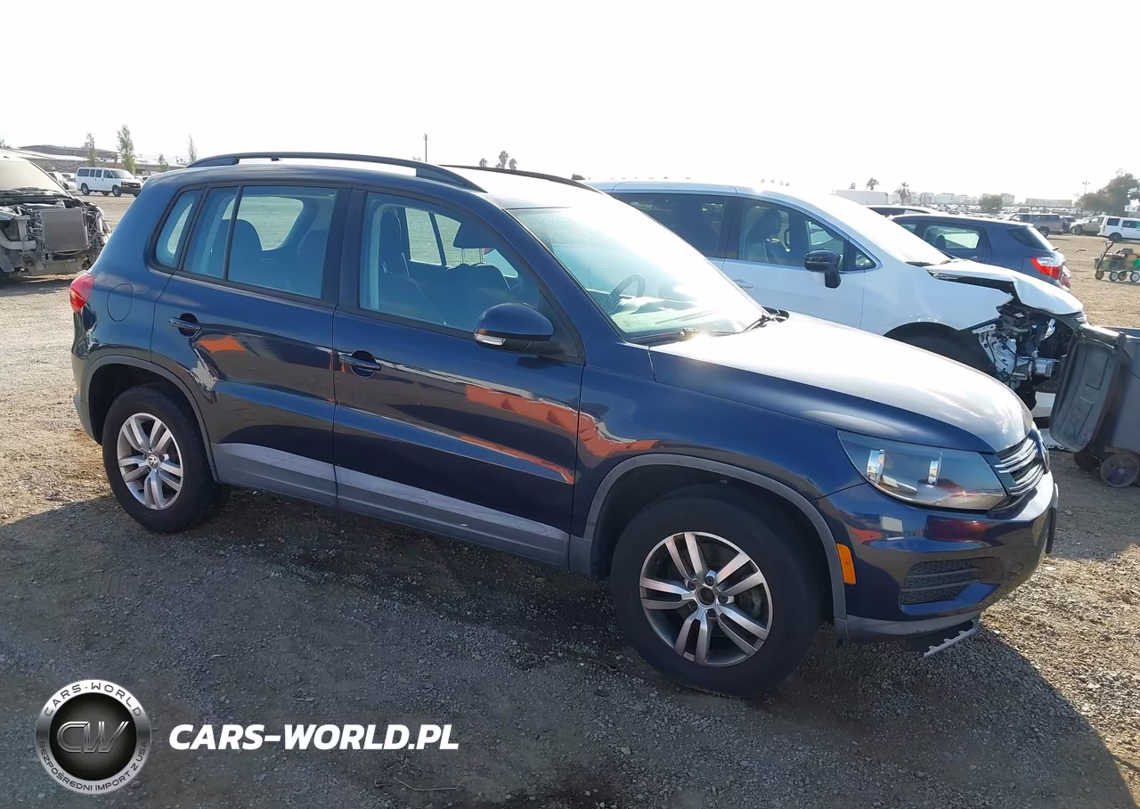 2015 Volkswagen Tiguan S VIN:WVGAV7AXXFW599498 - 1