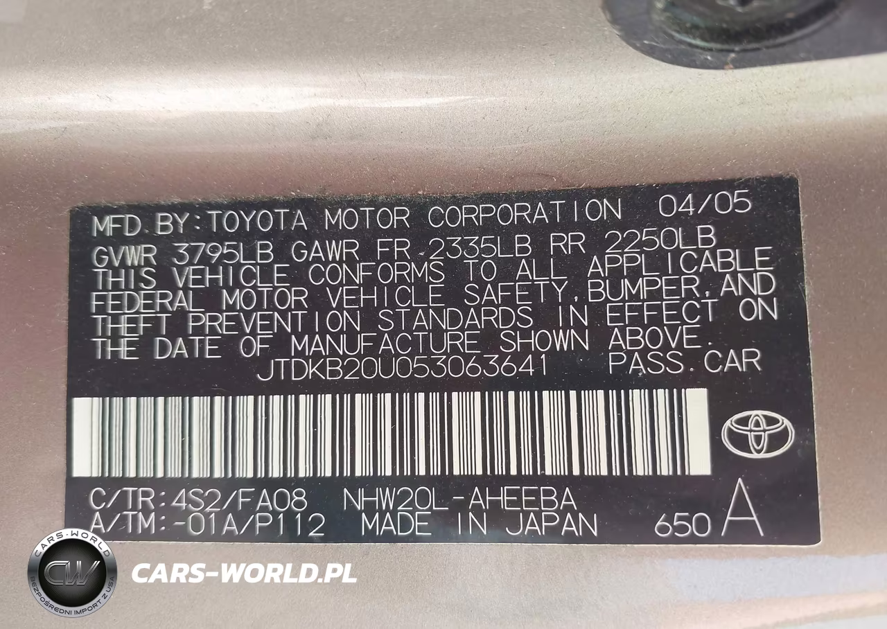 2005 Toyota Prius VIN:JTDKB20U053063641 - 9