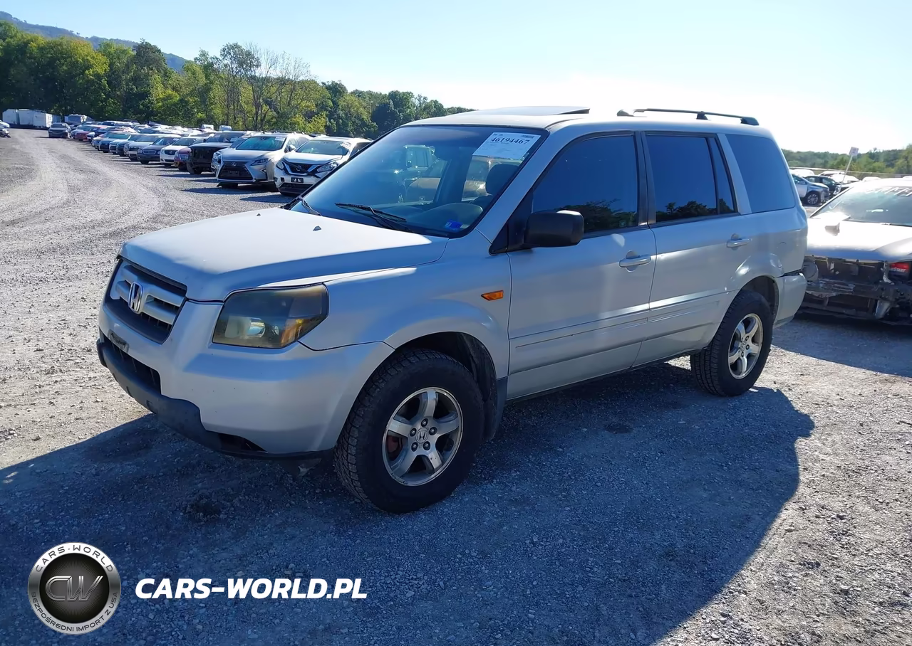 2008 Honda Pilot Se VIN:5FNYF18338B030080 - 2