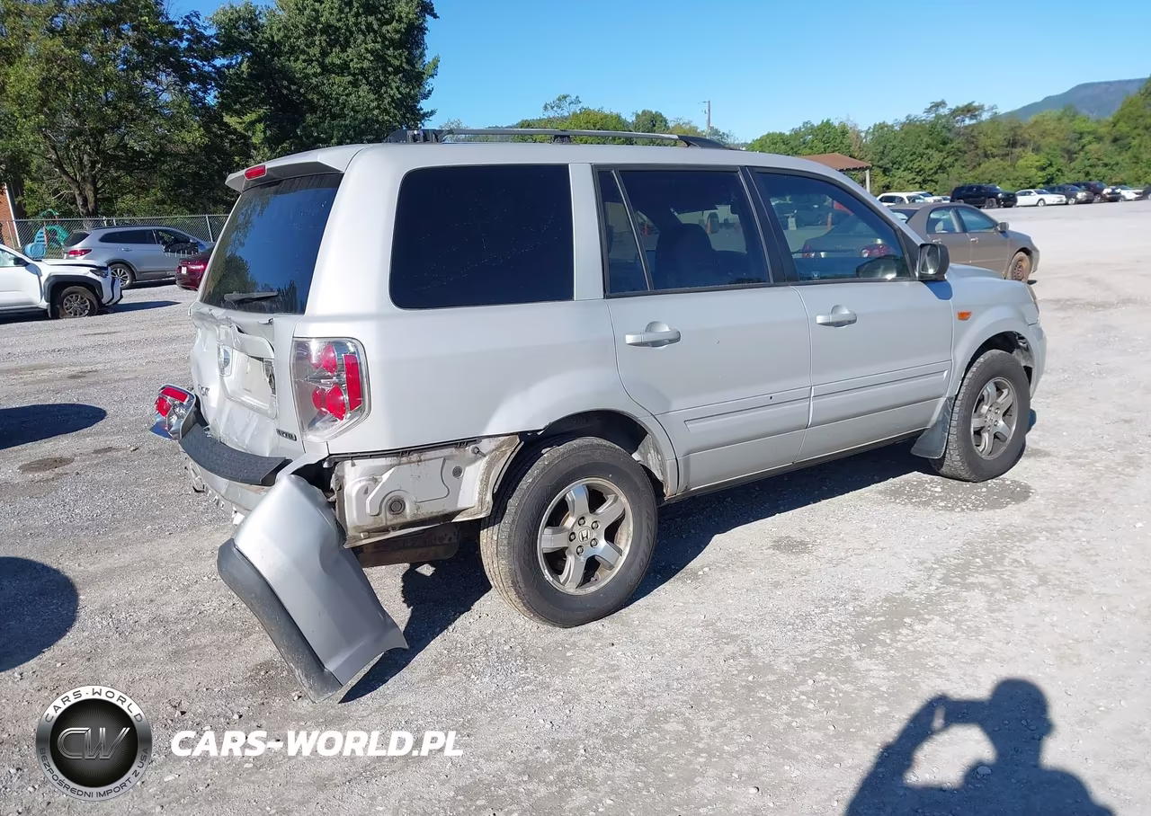 2008 Honda Pilot Se VIN:5FNYF18338B030080 - 4