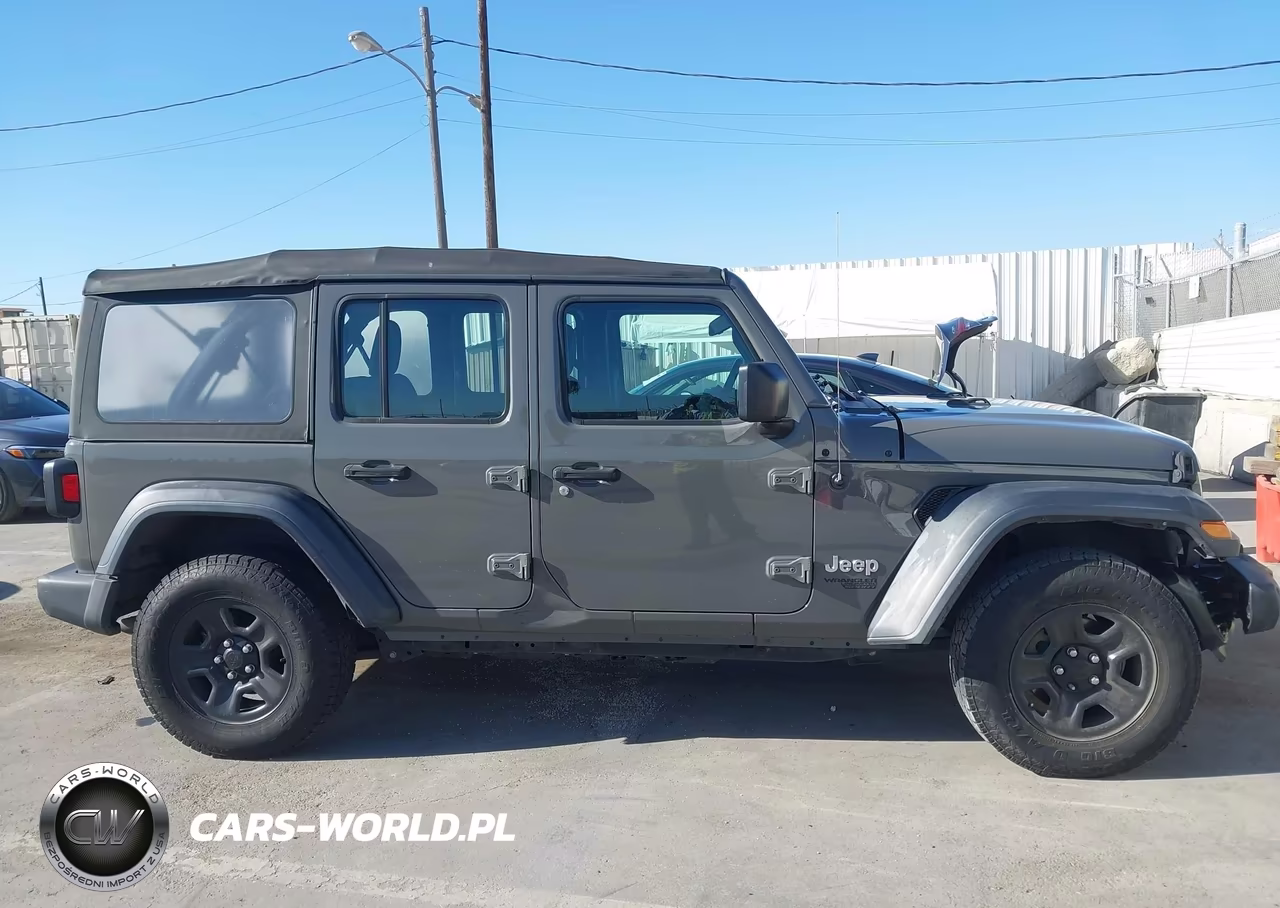 2020 Jeep Wrangler Unlimited Sport 4X4 VIN:1C4HJXDG9LW182105 - 14