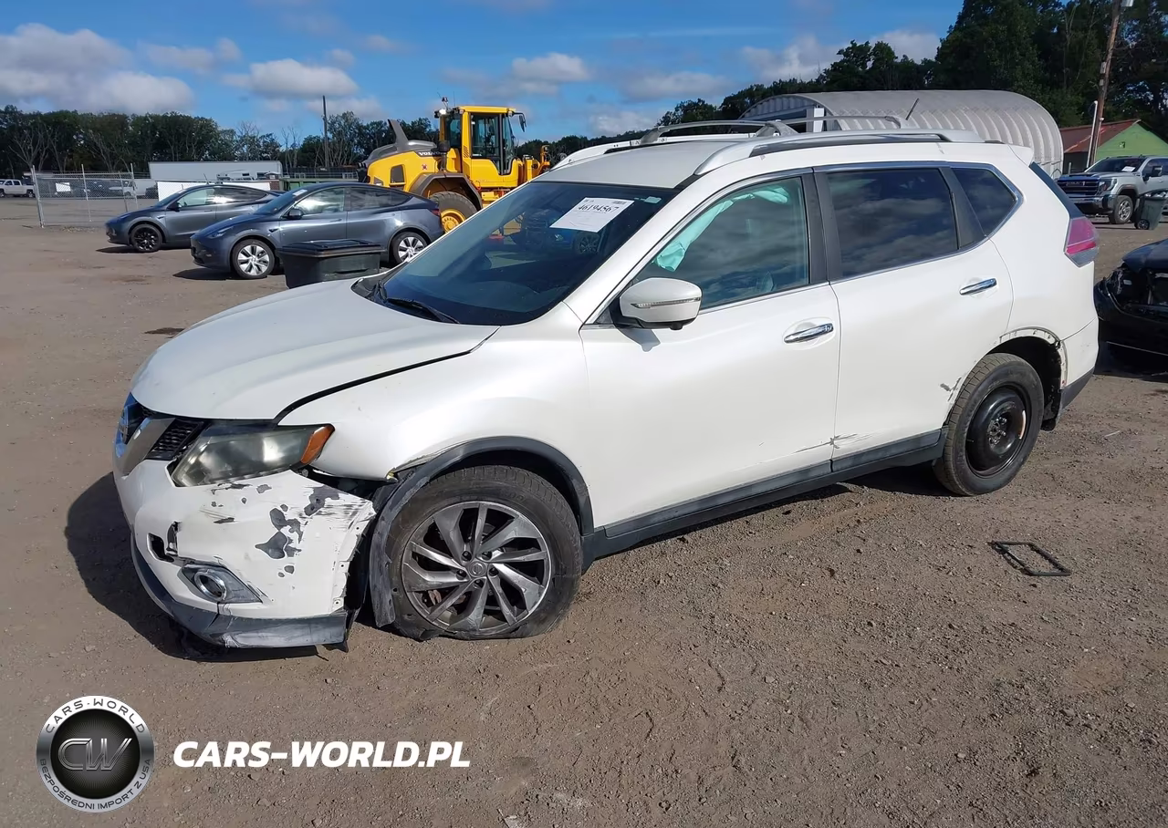 2015 Nissan Rogue Sl VIN:5N1AT2MV8FC814011 - 2