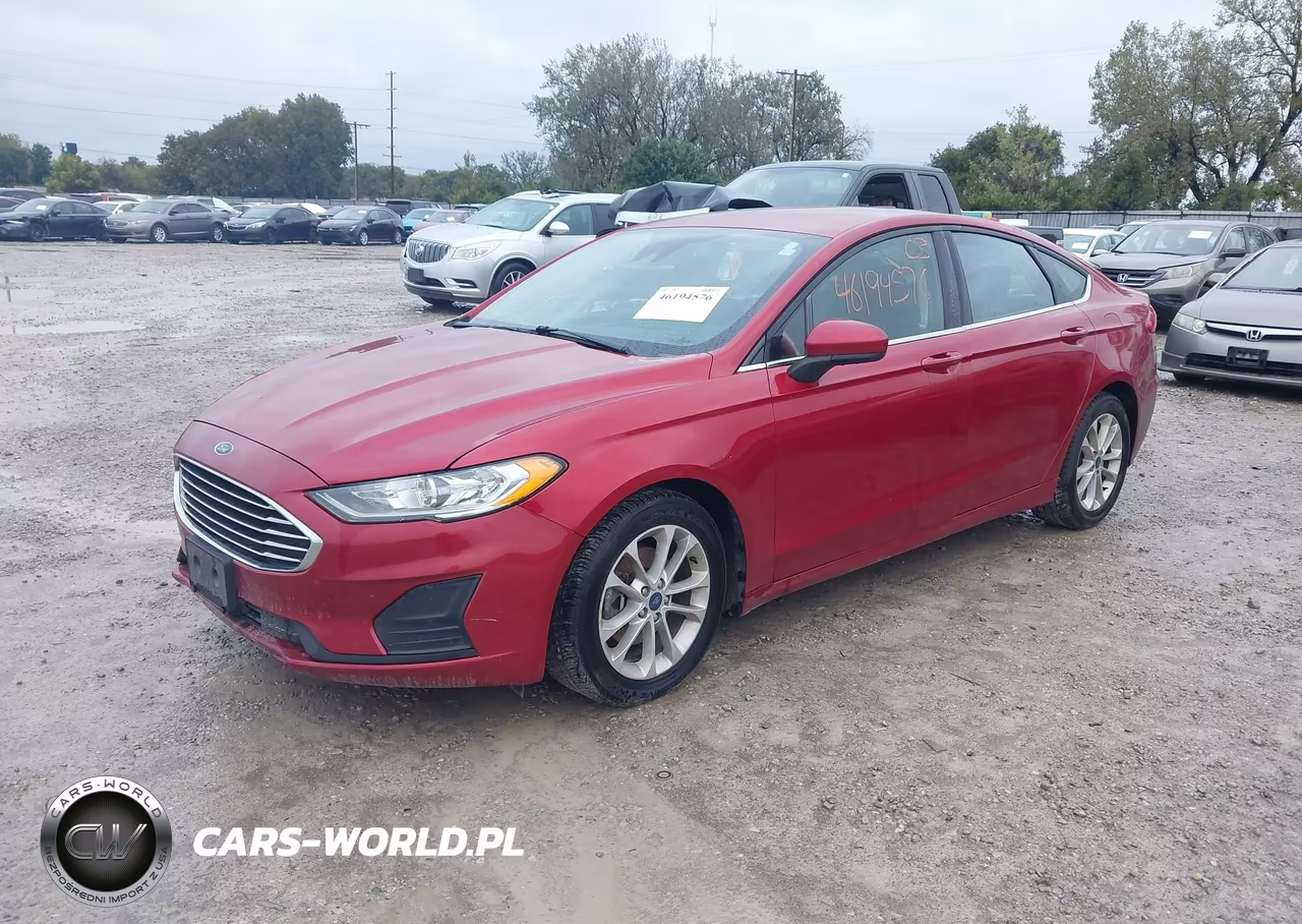 2020 Ford Fusion Se VIN:3FA6P0HD7LR162893 - 2