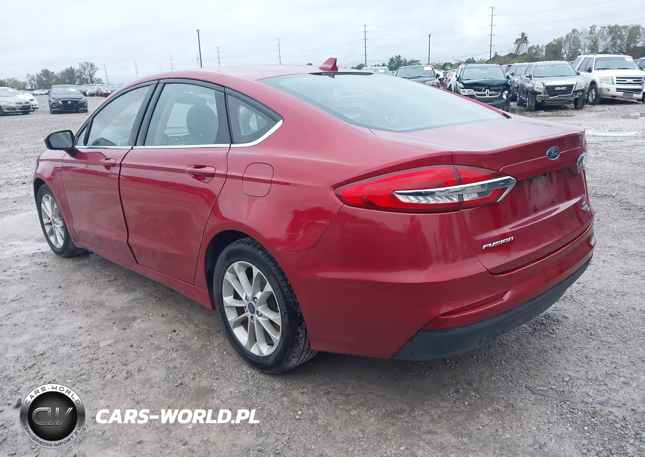 2020 Ford Fusion Se VIN:3FA6P0HD7LR162893 - 3