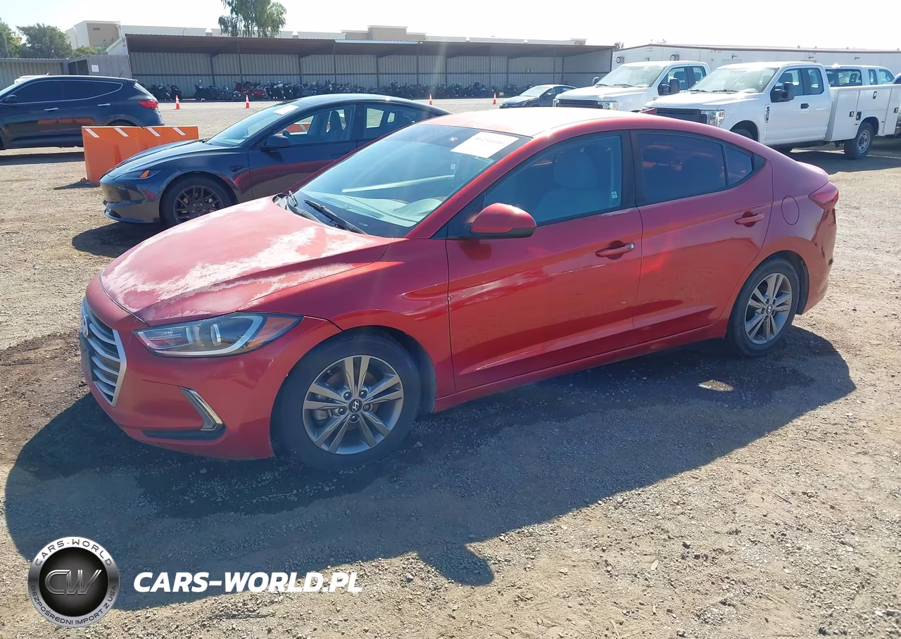 2017 Hyundai Elantra Se VIN:5NPD84LF4HH104796 - 2