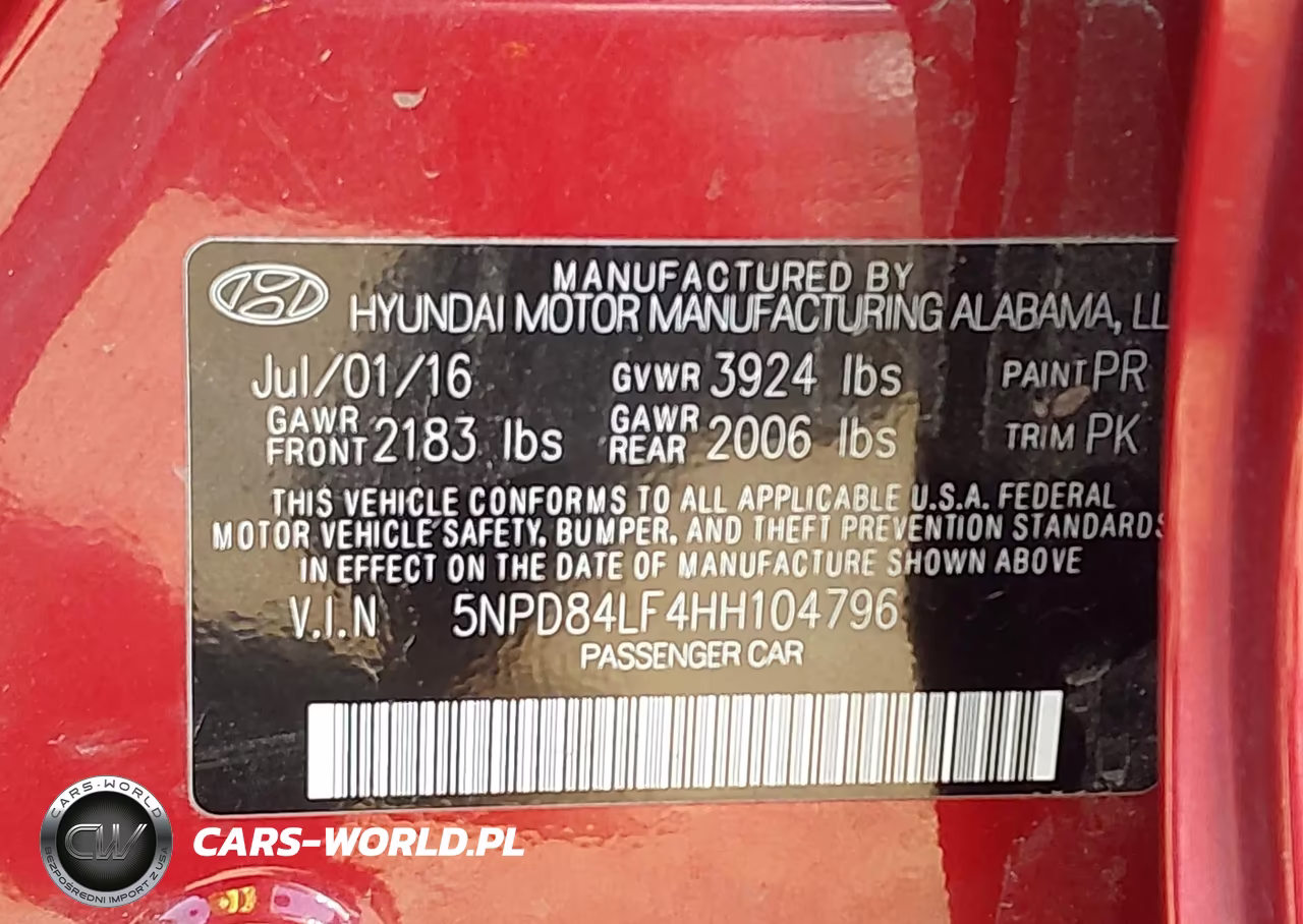 2017 Hyundai Elantra Se VIN:5NPD84LF4HH104796 - 9
