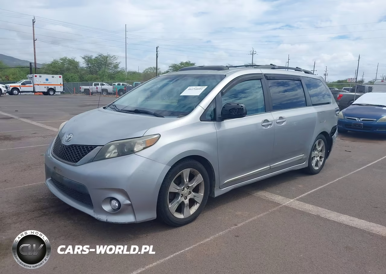 2012 Toyota Sienna Se VIN:5TDXK3DC3CS247948 - 2