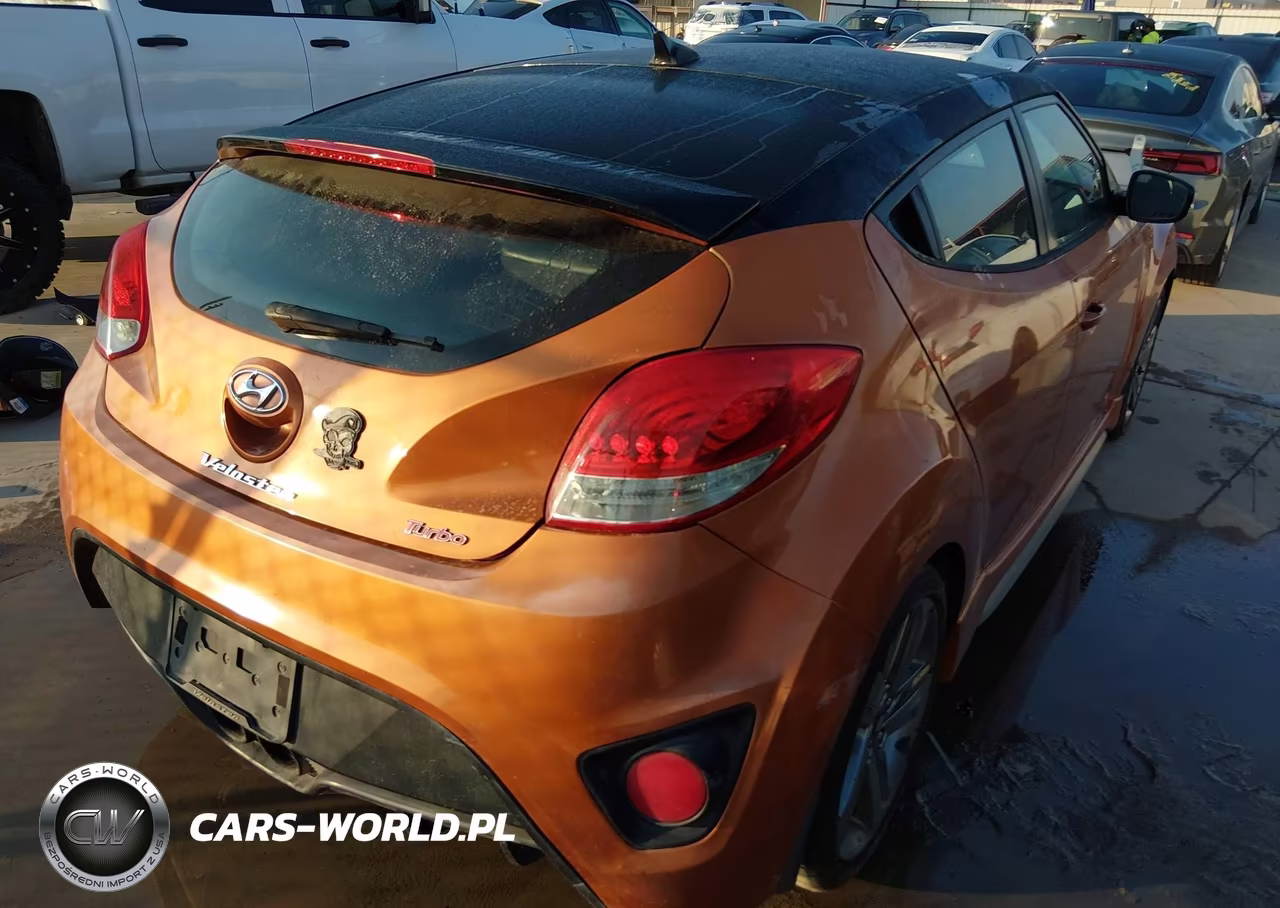 2013 Hyundai Veloster Turbo W-Black VIN:KMHTC6AE5DU174383 - 4
