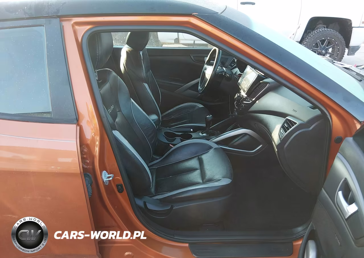 2013 Hyundai Veloster Turbo W-Black VIN:KMHTC6AE5DU174383 - 5