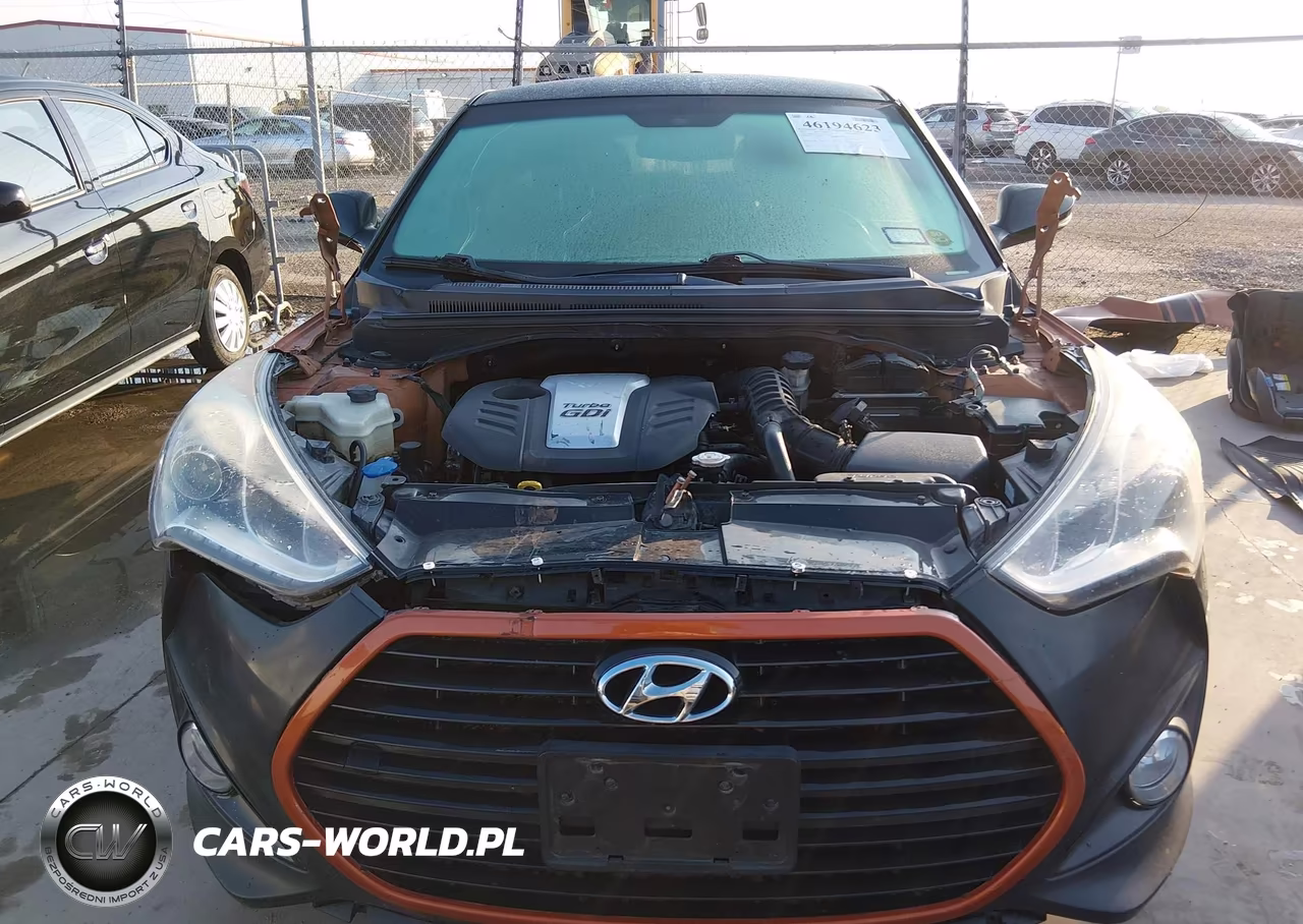 2013 Hyundai Veloster Turbo W-Black VIN:KMHTC6AE5DU174383 - 6