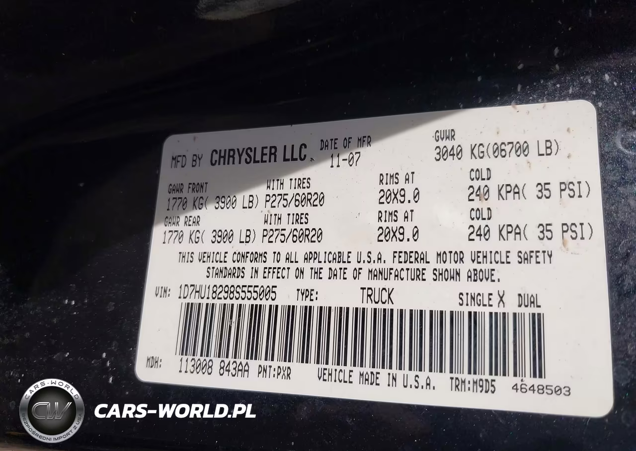 2008 Dodge Ram 1500 Slt VIN:1D7HU18298S555005 - 9
