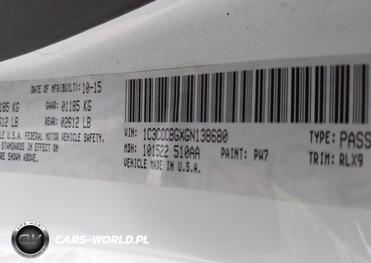 2016 Chrysler 200 S VIN:1C3CCCBGXGN138680 - 9