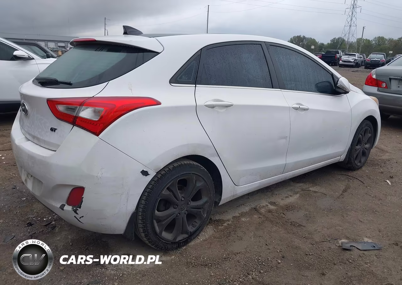 2014 Hyundai Elantra Gt VIN:KMHD35LH4EU203220 - 4