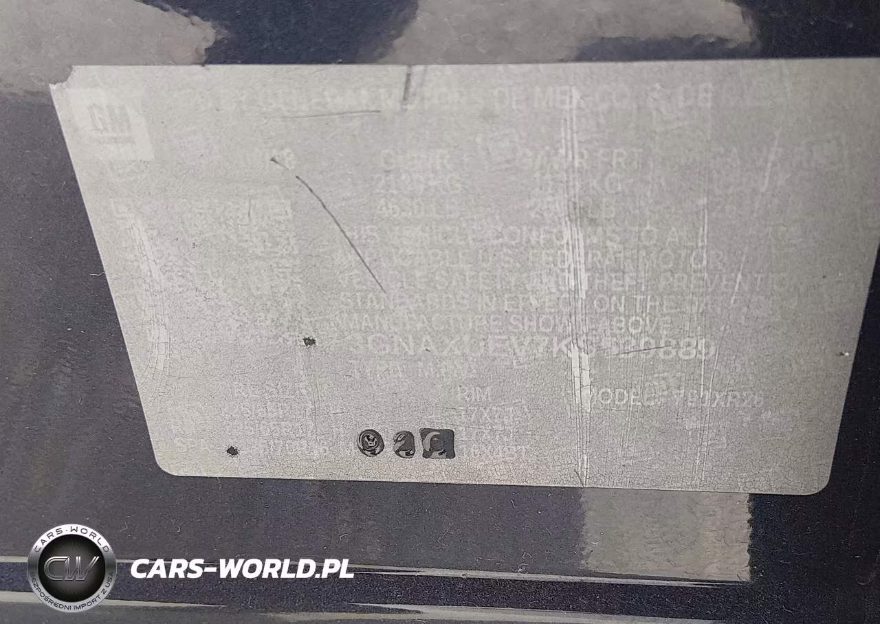 2019 Chevrolet Equinox Lt VIN:3GNAXUEV7KS539889 - 9