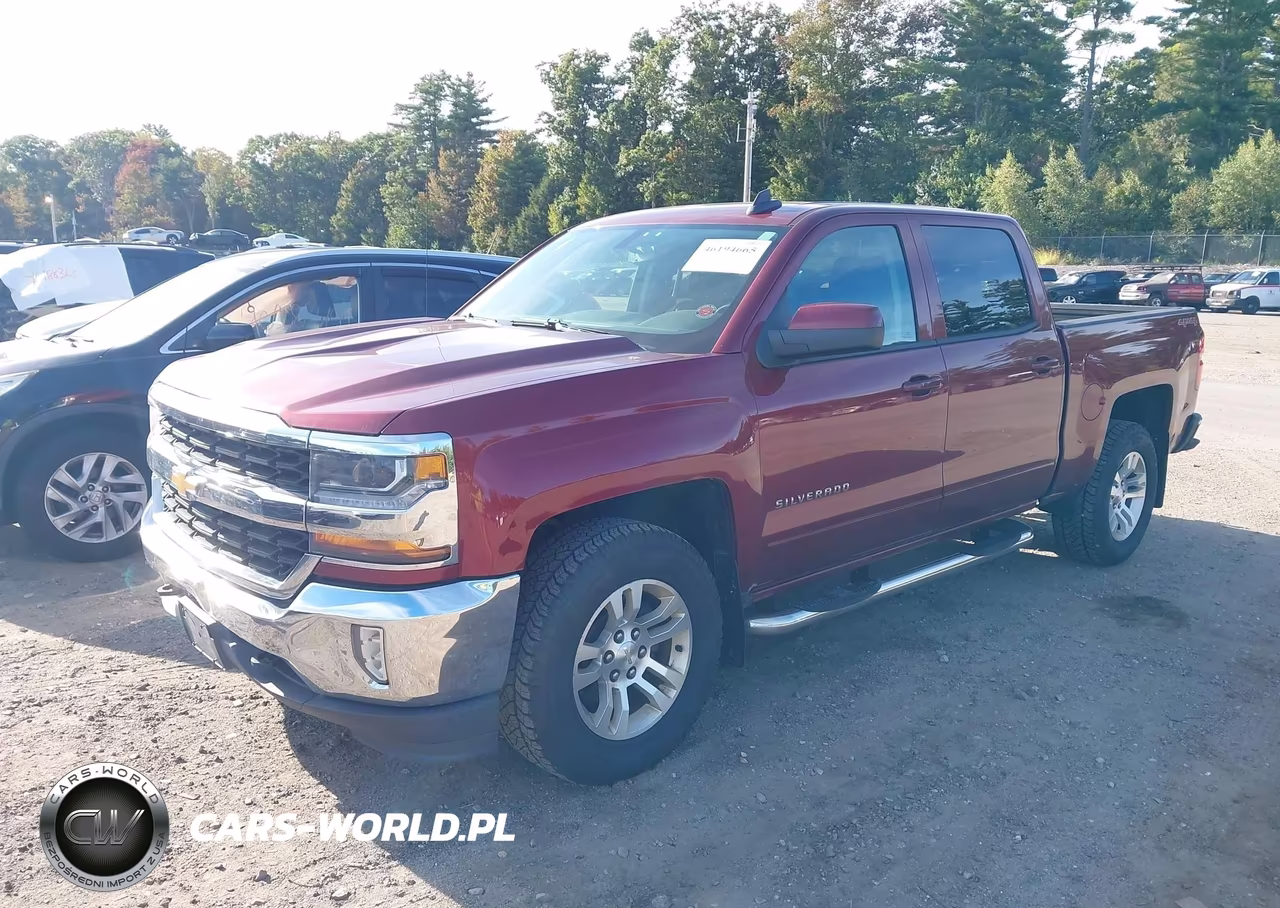2017 Chevrolet Silverado 1500 1Lt VIN:3GCUKREC5HG295803 - 2