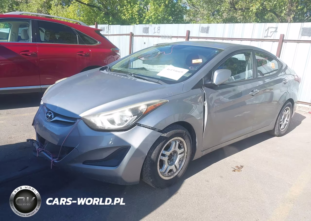 2016 Hyundai Elantra Se VIN:KMHDH4AE9GU532552 - 2
