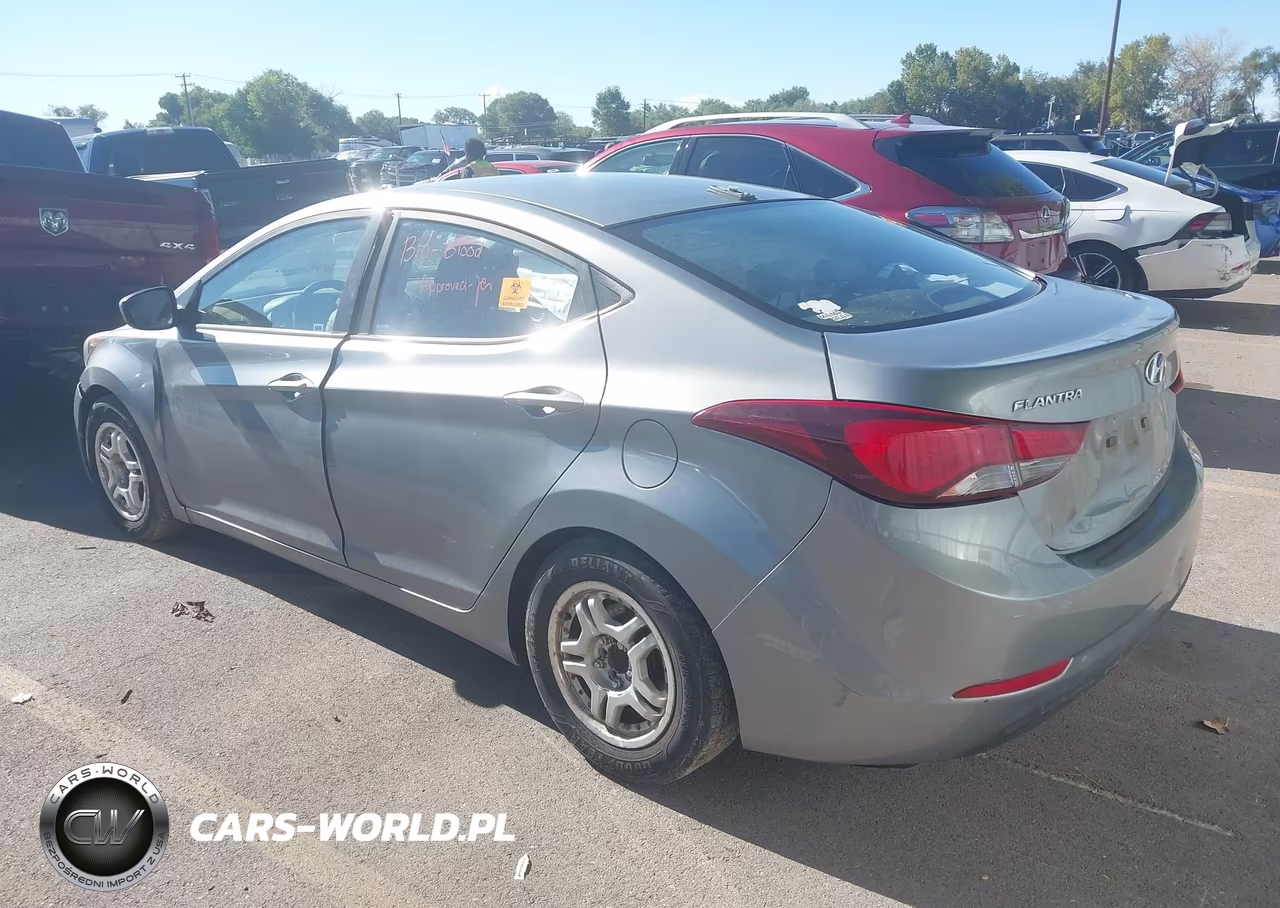 2016 Hyundai Elantra Se VIN:KMHDH4AE9GU532552 - 3