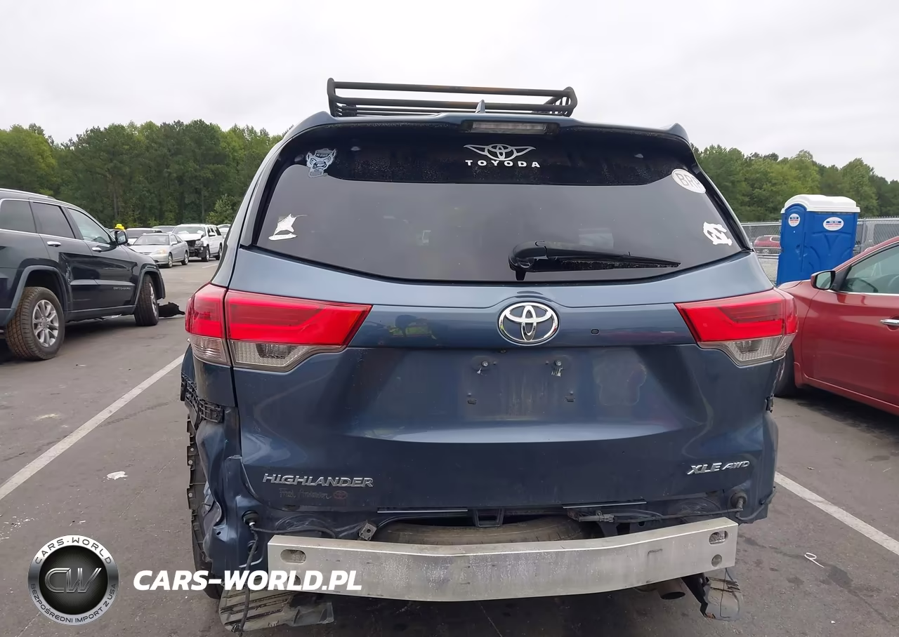 2017 Toyota Highlander Xle VIN:5TDJZRFH4HS393151 - 17