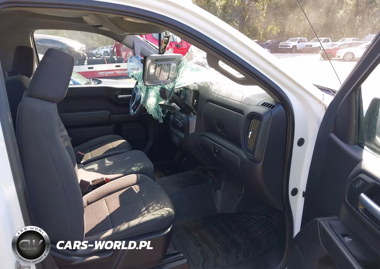2021 Chevrolet Silverado 1500 2Wd Long Bed Wt VIN:3GCNWAEH2MG255629 - 5