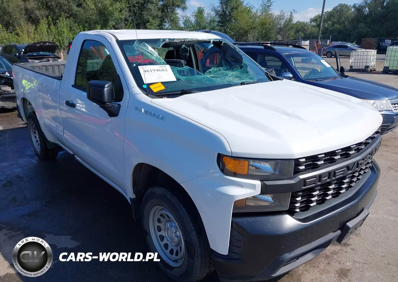 2021 Chevrolet Silverado 1500 2Wd Long Bed Wt VIN:3GCNWAEH2MG255629 - 6