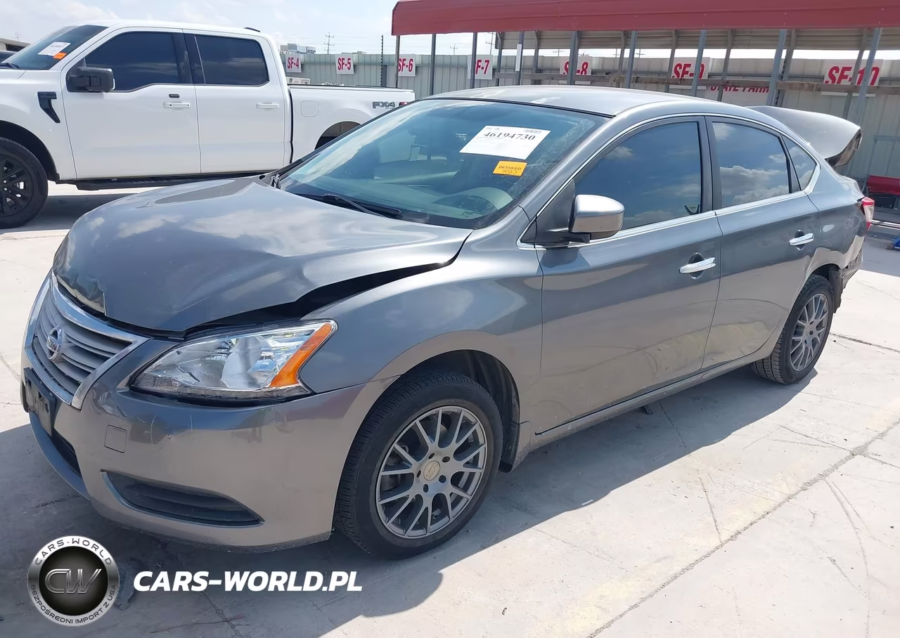 2015 Nissan Sentra S VIN:3N1AB7APXFY377584 - 2