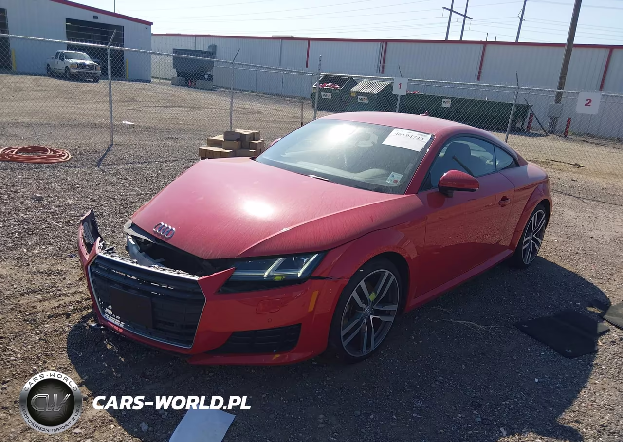 2016 Audi Tt 2.0T VIN:TRUC5AFV0G1028401 - 2
