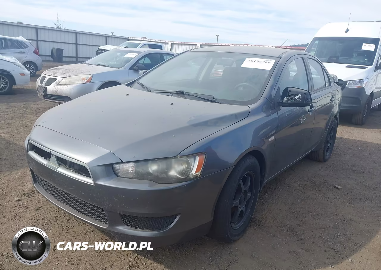 2008 Mitsubishi Lancer De-Es VIN:JA3AU26U28U027704 - 2