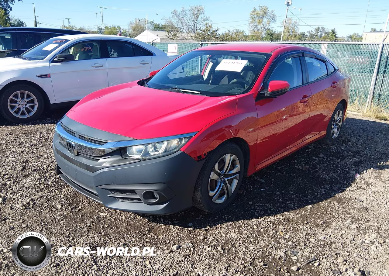 2016 Honda Civic Lx VIN:2HGFC2F56GH550746 - 2