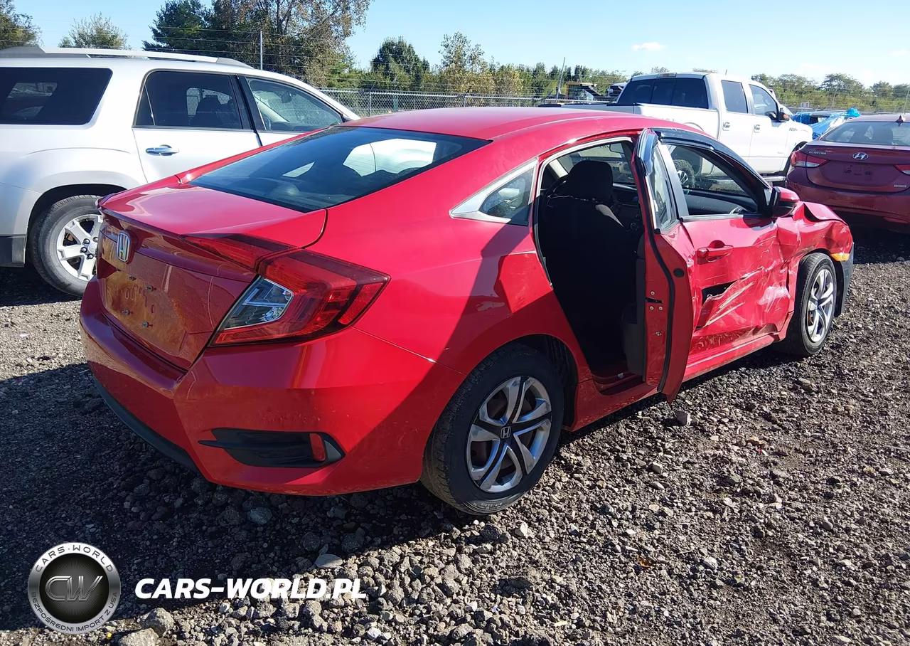 2016 Honda Civic Lx VIN:2HGFC2F56GH550746 - 4